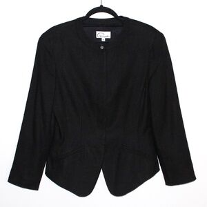 Pappagallo Vintage 80s Silk Tweed Tailored Jacket